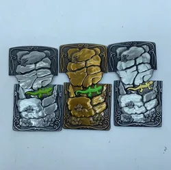 1Piece Lighter DIY Custom Decorative Sticker Badge for ZP lighter 33X52mm