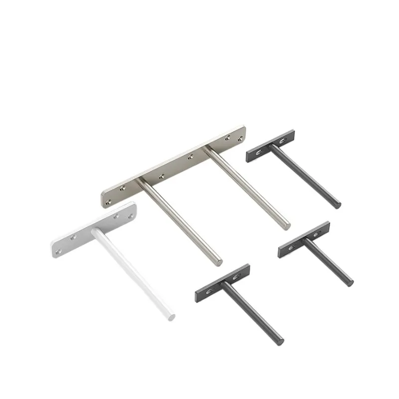 Hidden plate, support rod single layer baffle bracket, laminate bracket, invisible bracket, wooden connector