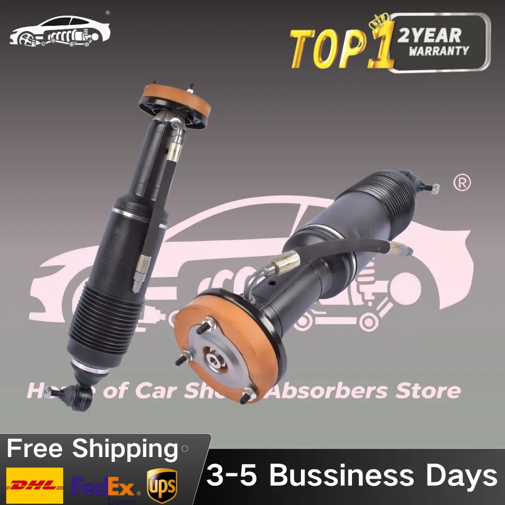 Pair Front ABC Hydraulic Shock Struts For Mercedes Benz SL-Class R230 SL600 SL550 SL500 SL63 65 AMG SL550 2001-2012 A2303202813