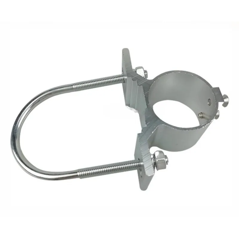 Fiberglass Antenna Clamp U-shaped Pipe Clamp Bracket Fixing Accessory with Screws Included, Inner Diameter 36mm