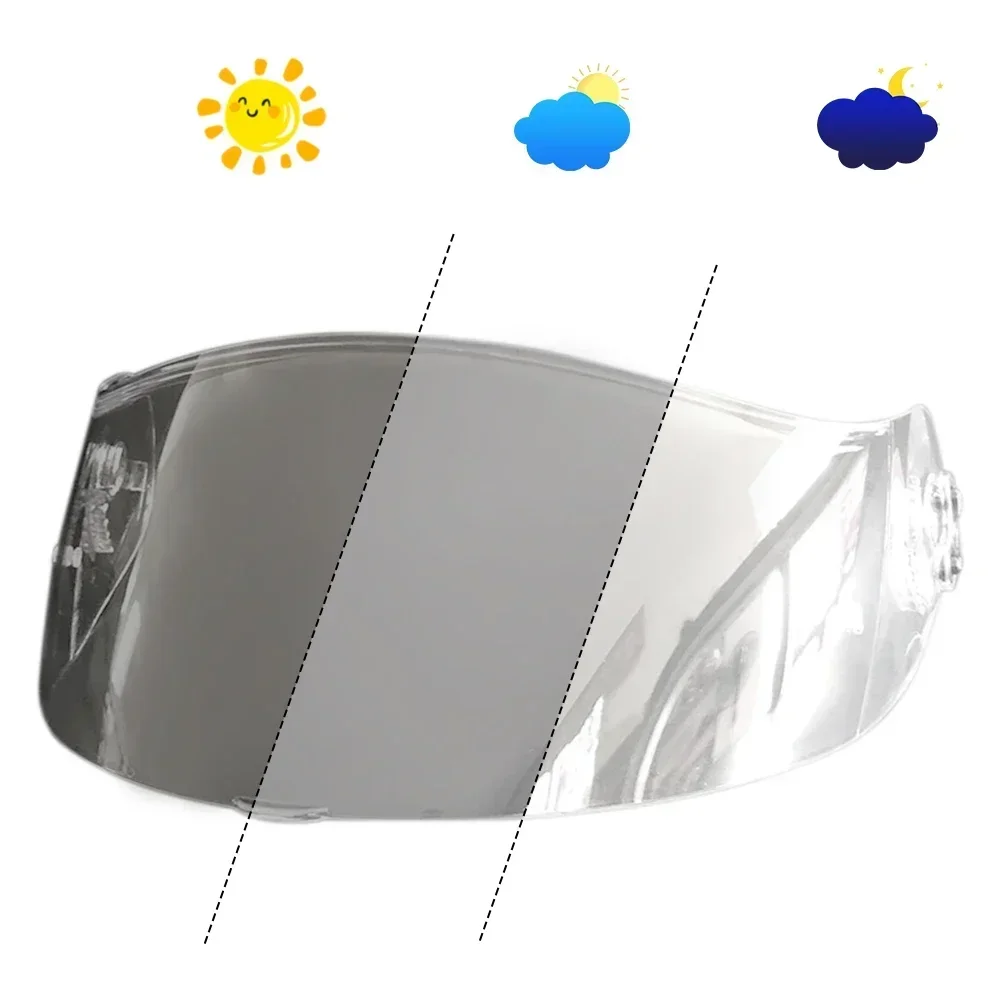 For NOLAN X-lite X-803 X802 X-802RR X-702 X-661 X603 Helmet Photochromic Visor Lens Sunshield