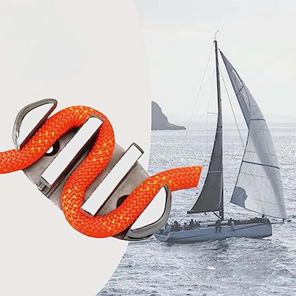 For Anchoring Vessels Silver Marine ZigZag Cleat Saltwater Resistant Simple Weave System For Kayaks And Canoes