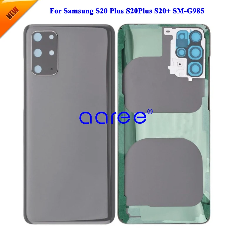 Grade AAA Back Glass With Camera Lens For Samsung S20 Plus Back Cover Back Housing Door With adhesive image 3