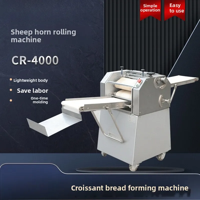 CR-4000 Croissant Roll Shaping Machine Roller, Commercial Kitchen Equipment