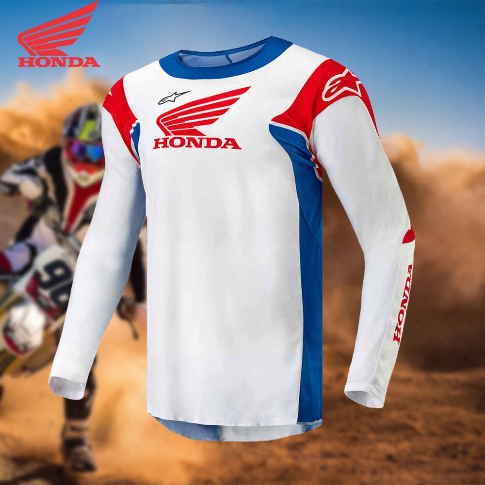 

2026 Latest Honda Off-road Motorcycle, Mountain Bike, Downhill Sport, Long Sleeved Top, Daily Quick Drying Breathable Clothing