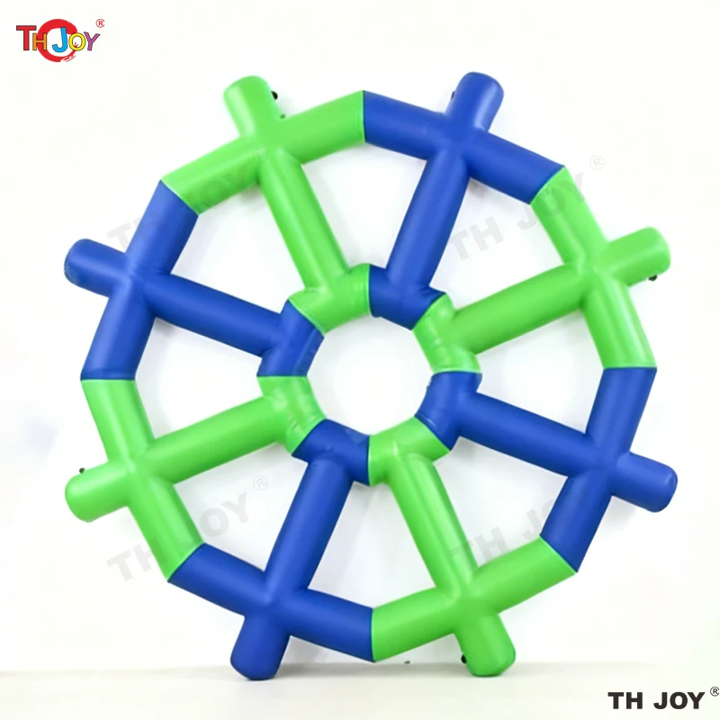 4m diamter Inflatable Steering Wheel Beach Gladiator Joust Boxing Game