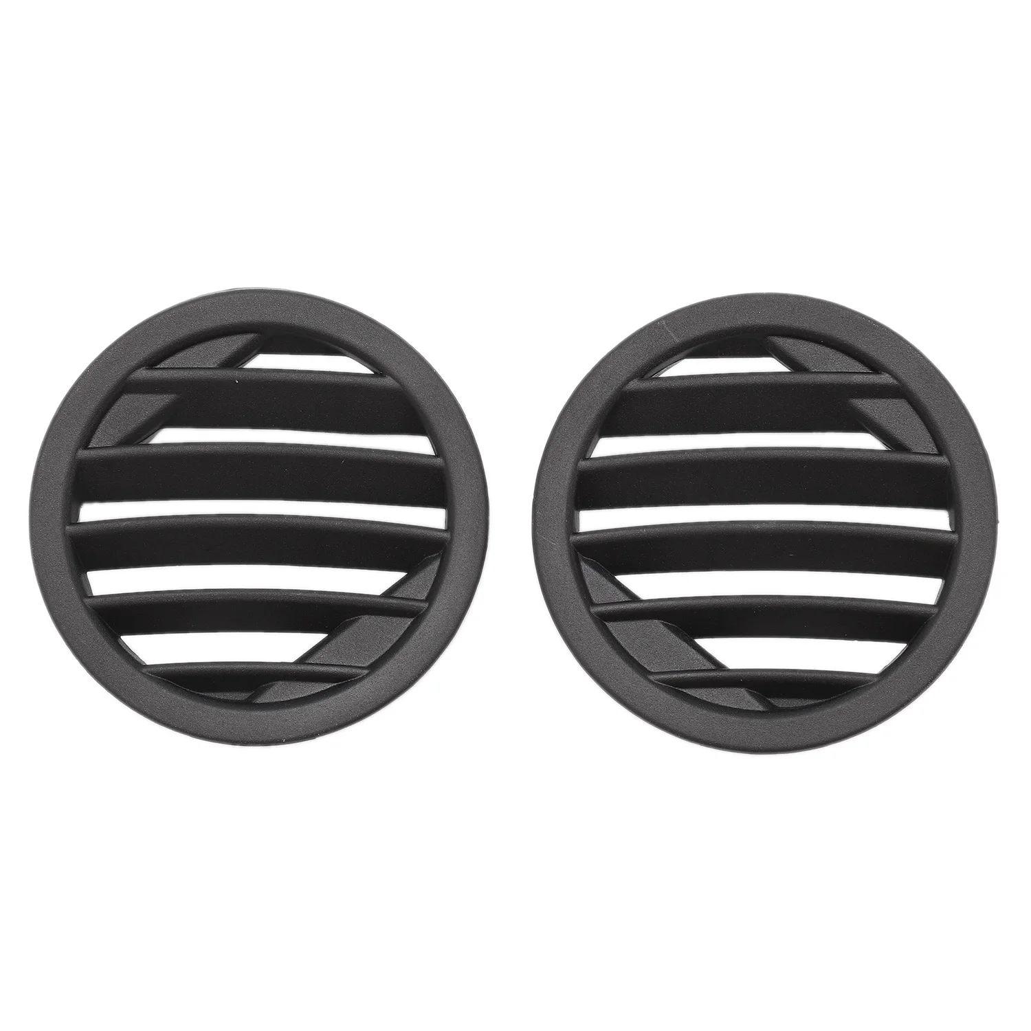 Car Left and Right Side Dash A/C Air Vent Grilles ABS Black for - X204 2009-2015 Car Air Vent Grilles