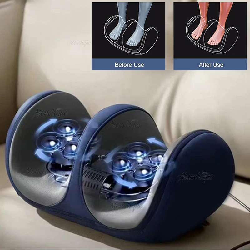 

Electric Leg Massage Heater Shiatsu Kneading Pressure Compression Relieve Muscle Nervous Care Foot Machine Tool Foot Spa Machine