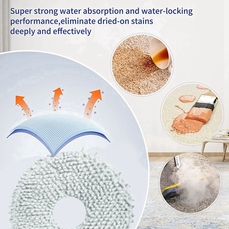 Набор аксессуаров для робота-пылесоса Dreame Bot L10S Pro /L10S Ultra /W10S Pro /S10 Plus, 10 шт.