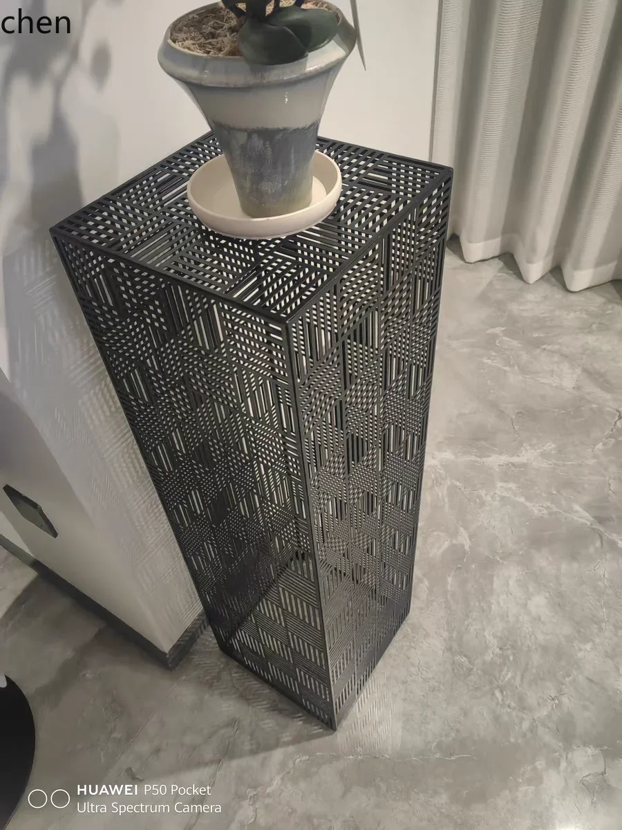 Support à fleurs moderne et minimaliste TQH-a7.7, support de rangement pour salon, support à fleurs multi-niveaux pour balcon, support à plantes vertes