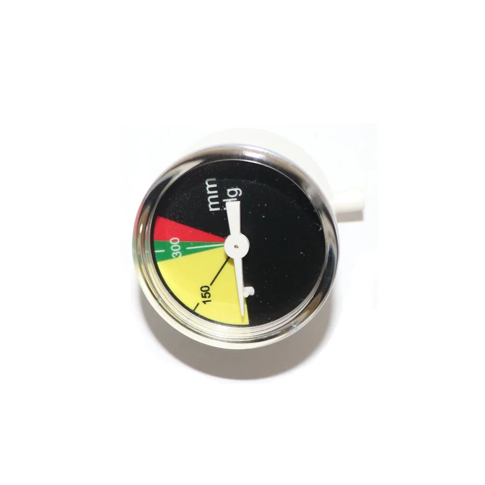 Medical Pressure Gauge for Blood Transfusion & Infusion Pressure Bag, 0-300 mmHg, Single Tube, Replacement Part, 3 pcs/pack
