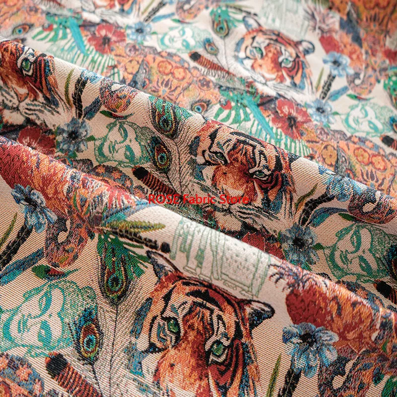 1 meter Tijgerpatroon Garen Ge - Home Textiles Importers In Usa recensie en prijs