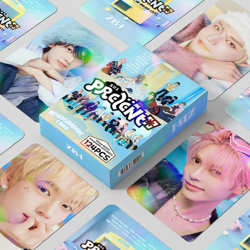 

55pcs/set Kpop ZB1 1st Album YOUTH IN THE SHADE ZEROBASEONE New Album Lomo Cards Double Side Print Photo Cards