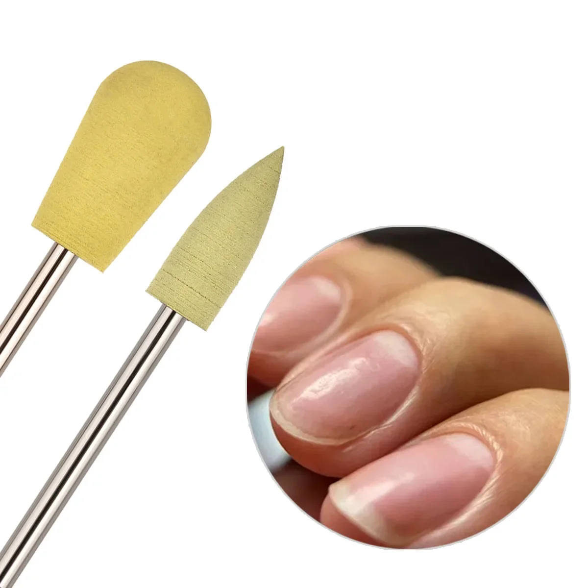 

1/2 Pcs Silicone Milling Cutter for Manicure Nail Drill Bits Manicure Accessories Nail Buffer Polisher Grinder Tools Set