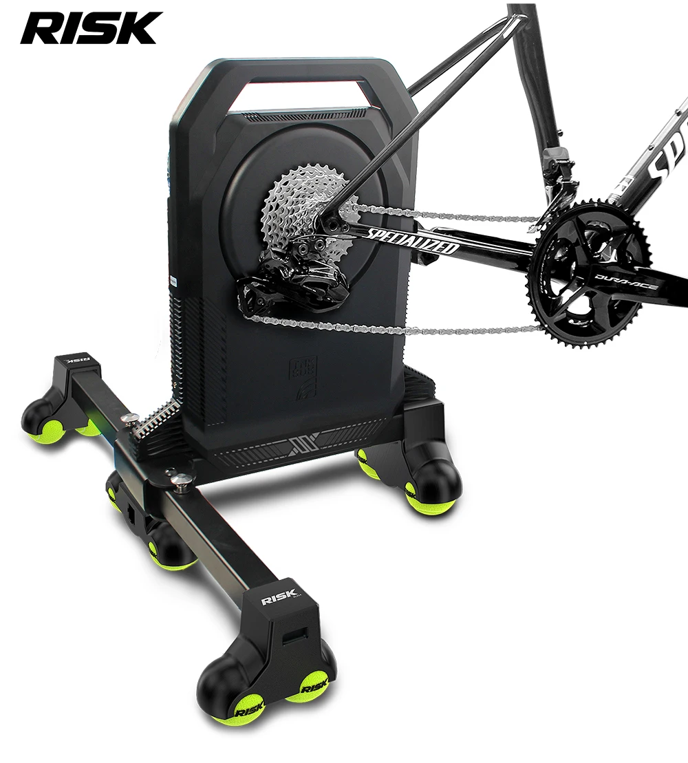 Risk Fahrrad-Trainer-Pufferfußpolster für X2/X2 MAX XX PRO 1. und 2. Generation sowie faltbare, stoßdämpfende Fahrrad-Trainer-Basishalterung – Detail 10