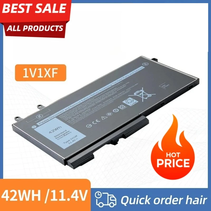 

1V1XF Laptop Battery for Dell Latitude 5400 5410 5500 Precision 3540 3550 Inspiron 7590 7591 2-in-1 Series 01V1XF R8D7N