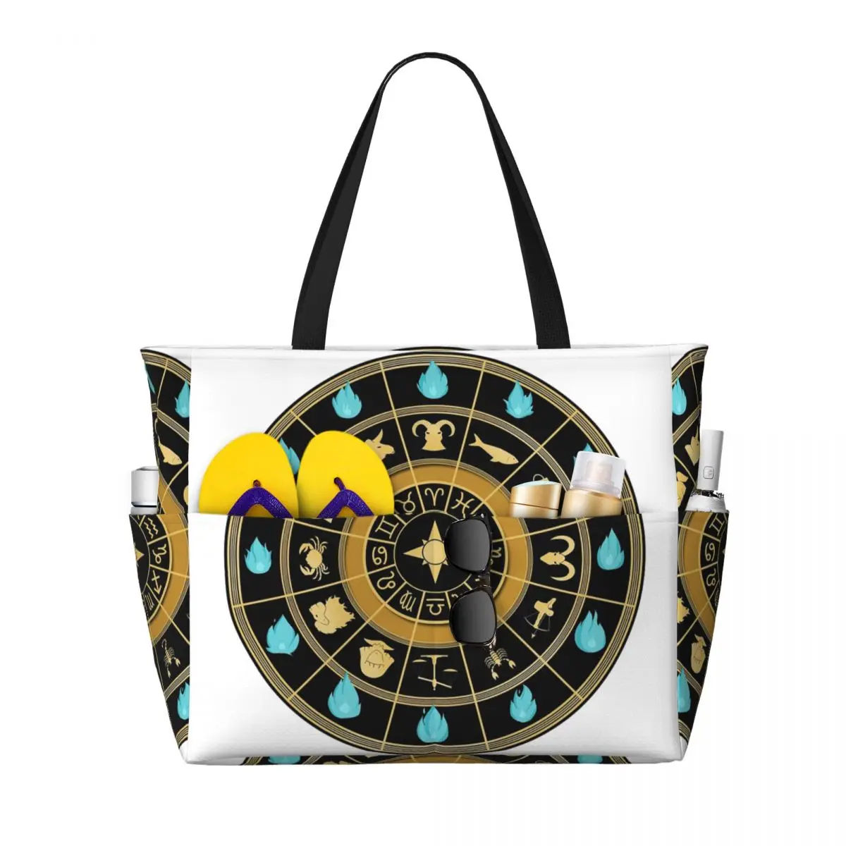 

Saint Seiya Beach Tote Bag Sport Gym Yoga Duffle Large Tote Bag Women Travel Bag Fitness bag