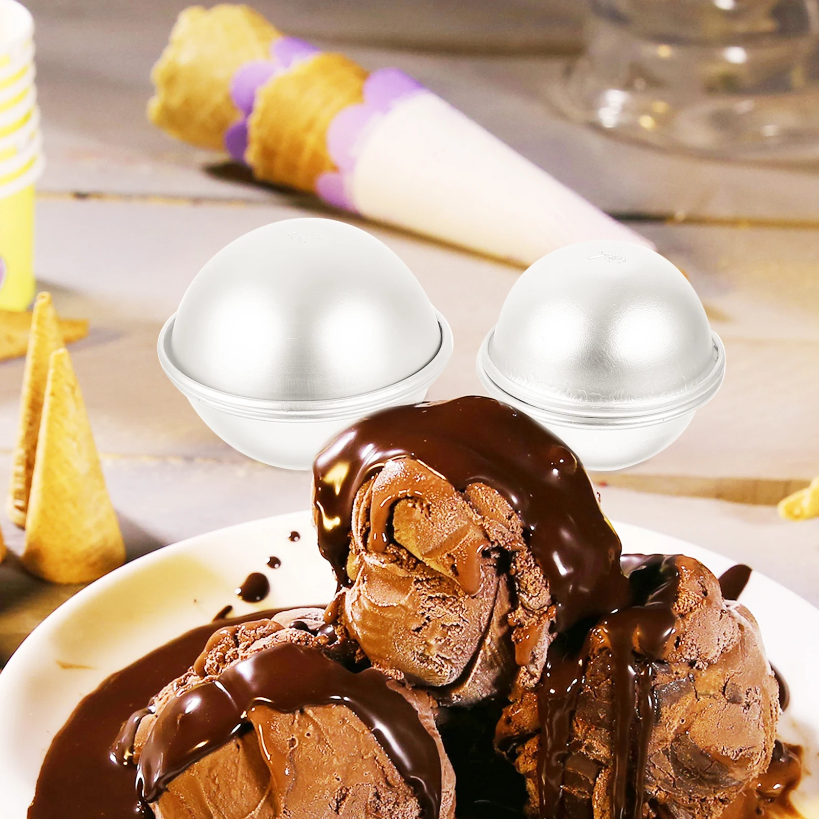 

Aluminium Alloy Baking Mold For Cake Making Mould Metal Cake Pan Stylish Baking Holder