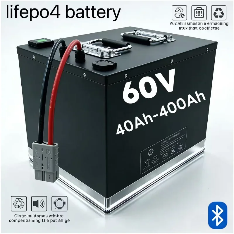 LiFePO4 Battery 20S 60V High-Capacity Deep Cycle Power Supply for 3KW-12KW Golf Carts, Tractors, Sightseeing Cars & Low-Speed El