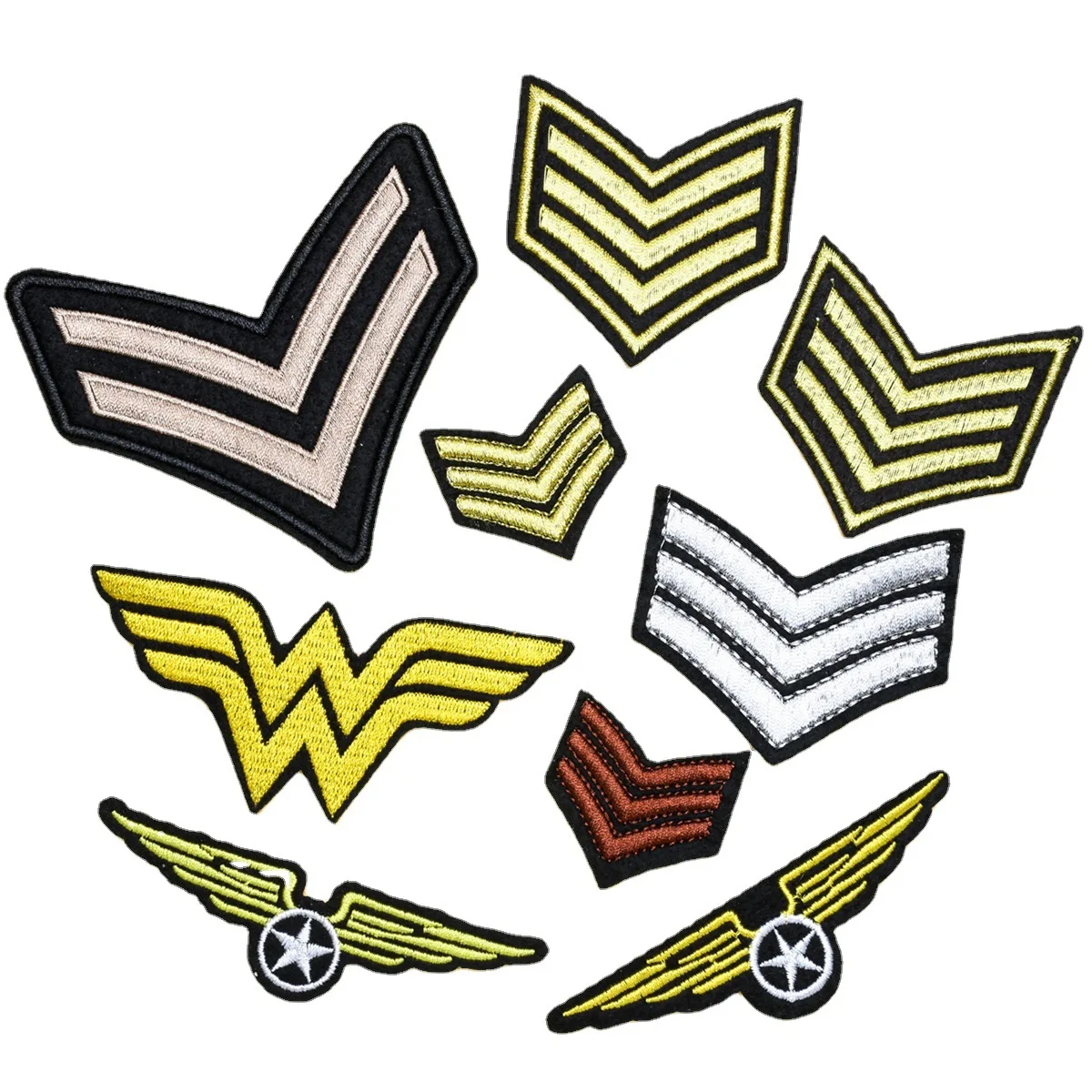 1pcs New Fashion Embroidery Ironing Patch DIY Clothing Bags Decorative Accessories Supplies