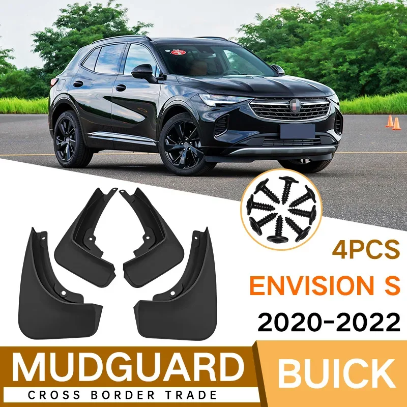 

For Buick Envision S 2020-2022 Mud Flaps Splash Guard Mudguards MudFlaps Front Rear Fender Styling Car Protector Accessories