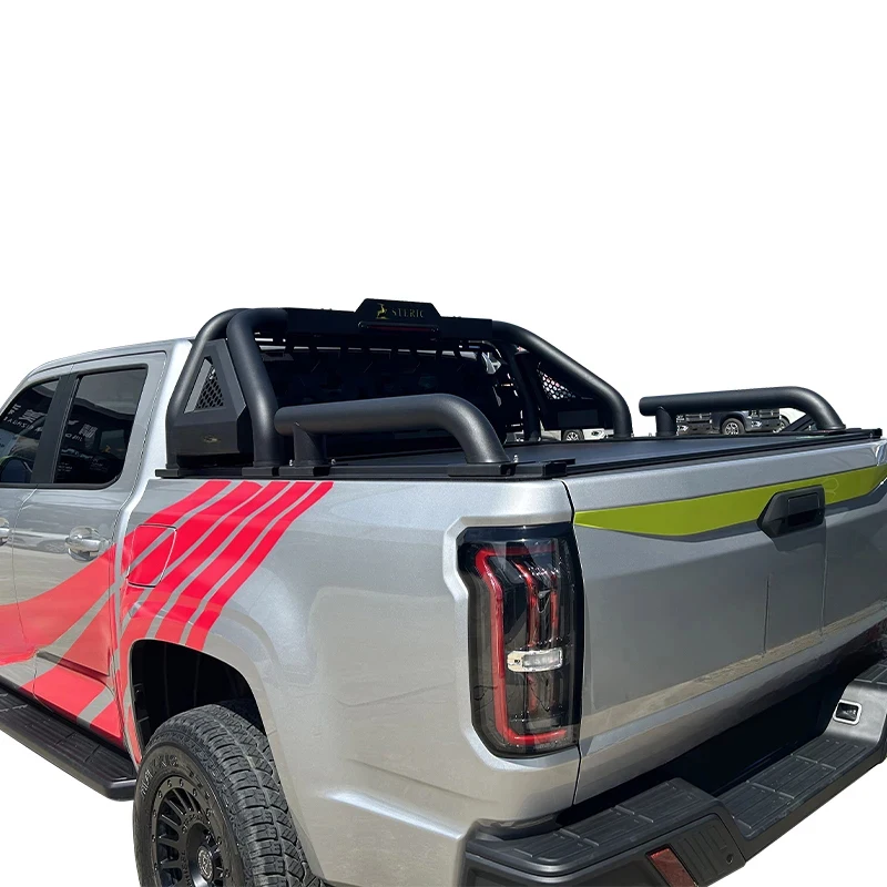 Performance Upgrade High Strength Carbon Steel Sports Step Bar Metal Roll Cage 4X4 Pickup Truck Bed 3