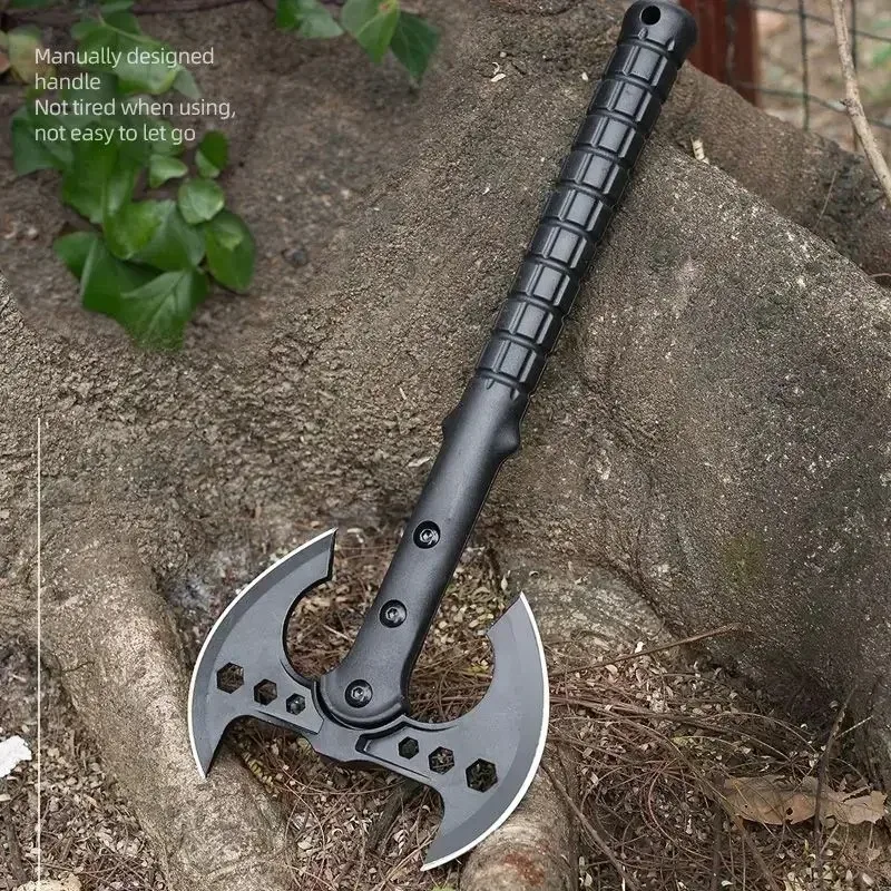 Multifunctional Sapper Axe Camping Survival Outdoor Portable Mountain Cutting Firewood Battle Camping Equipment Hunting