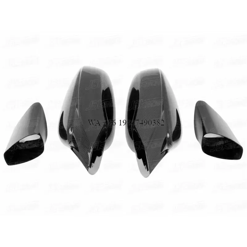Wmwmnu Carbon Fiber Side Mirror Cover Replacement for F8 2019-2022 Plain Weave Exterior Mirror Cap Auto Accessories