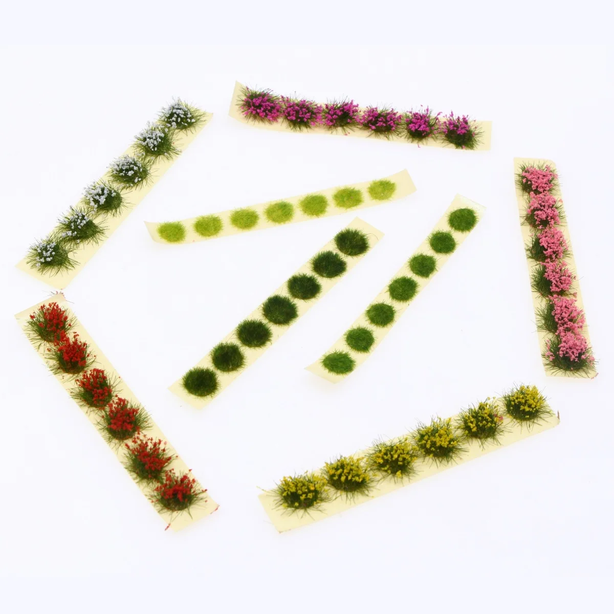 Casa de bonecas micro paisagem pátio jardim greening decoração micro escala arquitetura mesa areia cena stickable flor clust modelo
