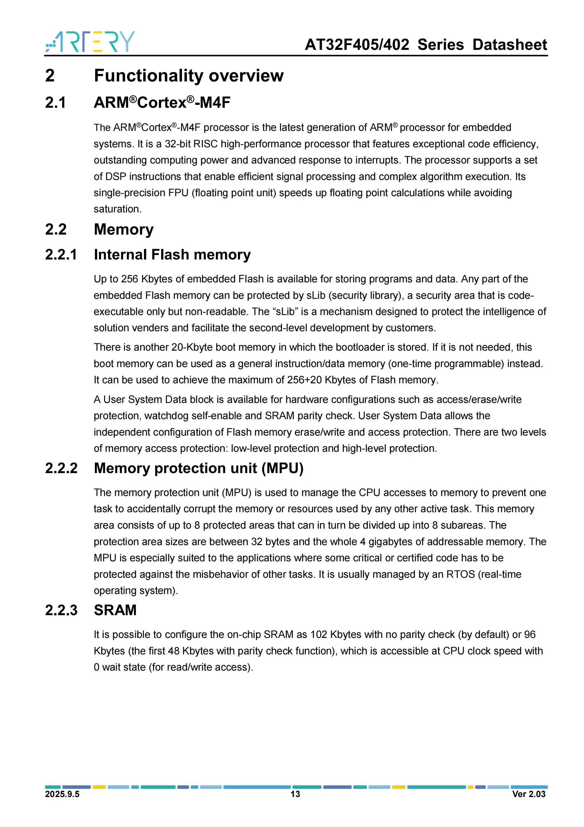 10 Stück/Los ARTERY AT32F405RCT7-7 LQFP64 Hochleistungs-Mikrocontroller – Detail 13