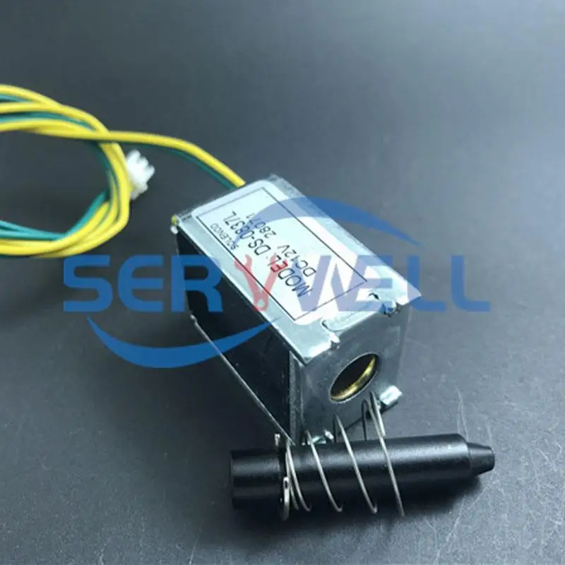 0837L-06K DC6V 0.15A 5Mm 20G 0.9W Eerste Slag Push Solenoid Elektromagneet 26*20*53.2Mm