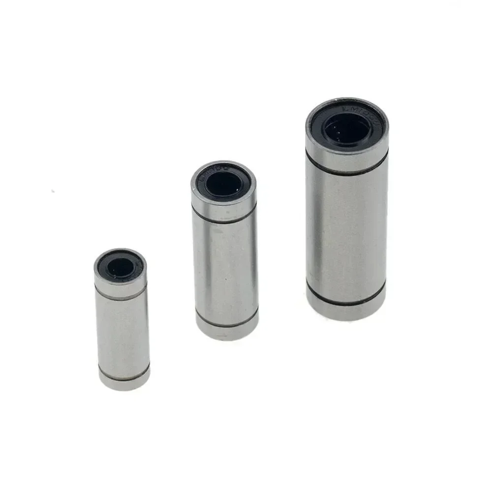 10pcs LM6UU CNC Bearings Rod Linear Bushing LM8UU  Linear Ball Bush Motion LM10UU LM16UU LM6UU LM12UU Rail 8mm 16mm