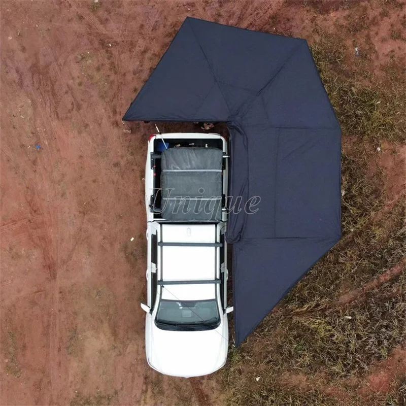 Vehicle Side Awning Tent, Waterproof, Windproof, Camping, Car Canopy Shelter, 360 Degrees