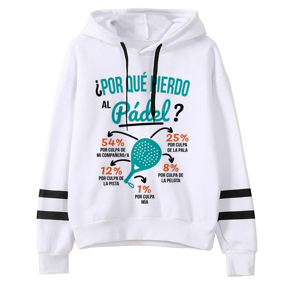 Padel hoodie trendy youthful kawaii manga casual wear modern style teen hoddie sweatshirts graphic Y2K youthful patterned