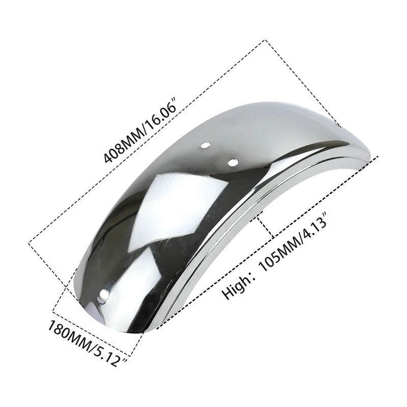 

Запчасти для инструментов для мотоциклов, заднее крыло из нержавеющей стали, брызговик для обезьяны, велосипед, защитный чехол на колесо, аксессуары для мотокросса