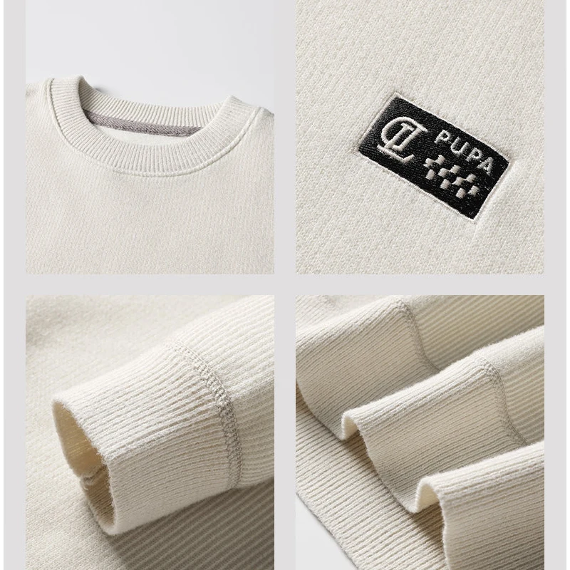 Man Clothes Sweater for Men Men's Clothing Men's Sweat-shirt Knit Autumn Streetwear Male Pullovers Hombre Warm Solid Spring