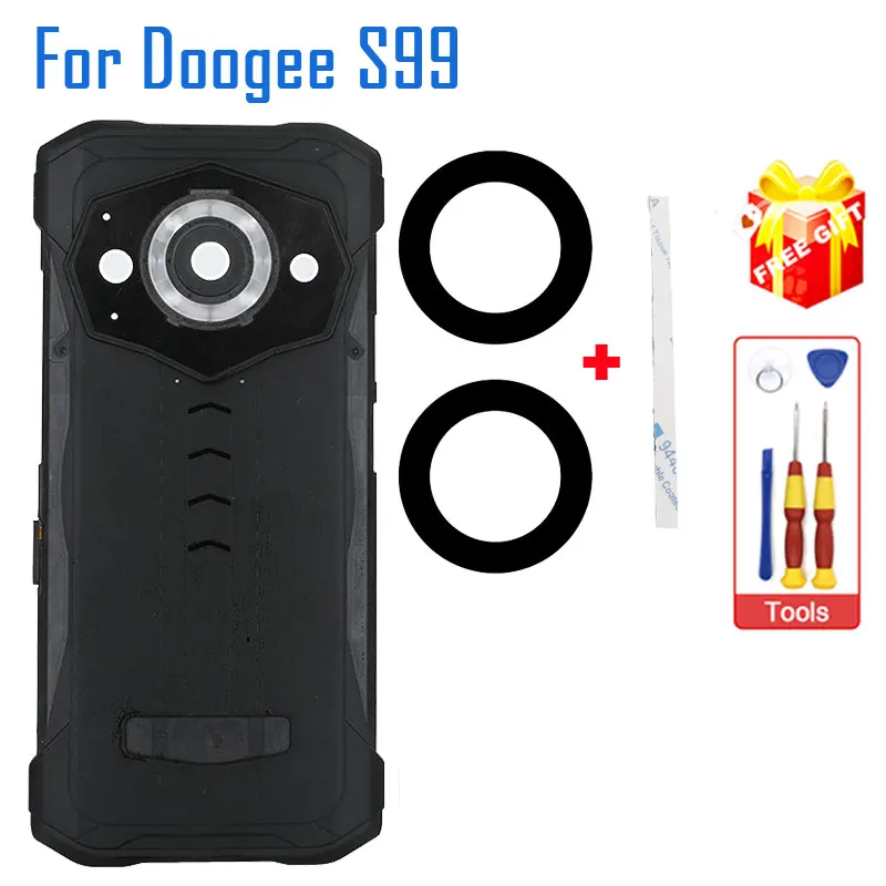 

New Original DOOGEE S99 Battery Cover Back Cover Case With Fingerprint +Macro Camera Lens Cover For DOOGEE S99 Smart Phone