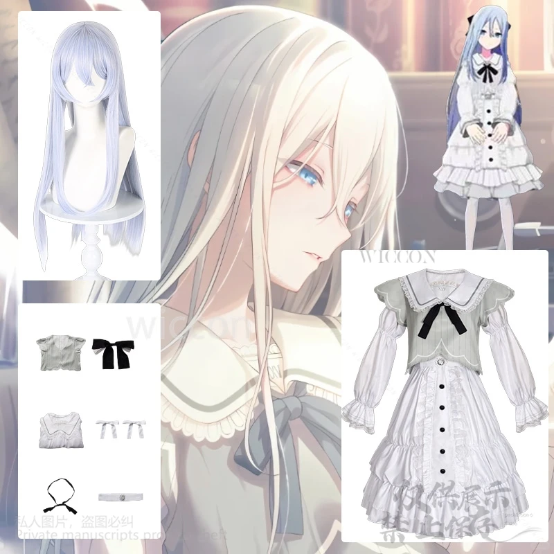 Spiel Projekt Sekai Cosplay Yoisaki Kanade Anime Neue Kostüm Japanische Kawaii Y2k Ästhetische Spitze Lolita Jirai Kei Mädchen Angepasst