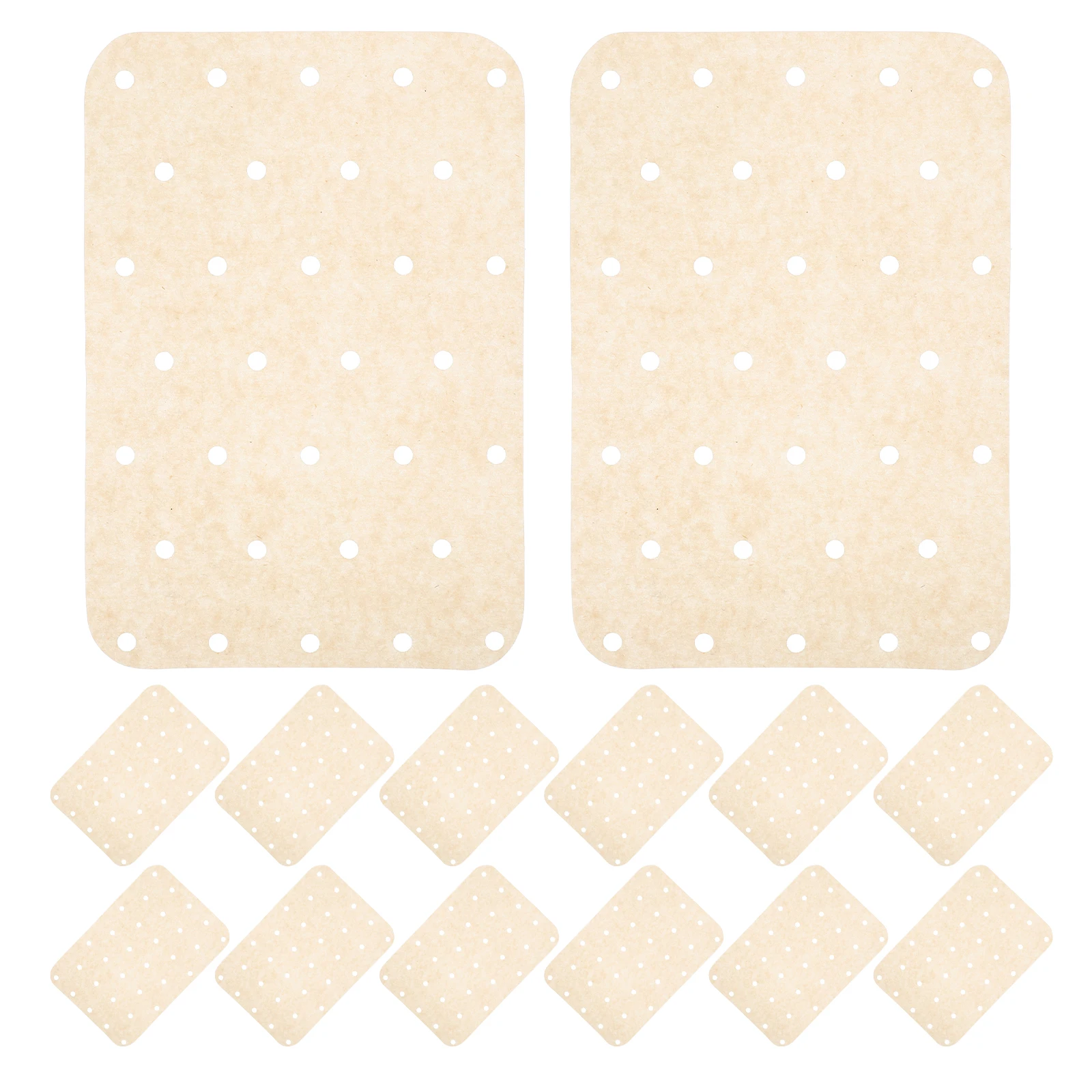 

100pcs Absorbing Paper Oil Paper For Cooking Food Grease Non Stick Cooking Baking Air Fryer Oven Safe Hightemperature Reusable