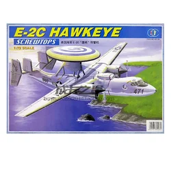 1:72 US E-2C Eagle Eye Wczesne ostrzeżenie Model samolotu DIY Wojskowy prezent dla chłopca