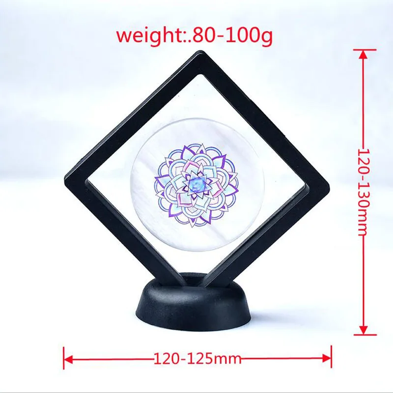 1PC Natural Selenite Plate Quartz Healing Crystal Charging Mineral Chakra Plate Gypsum Minerals Specimen Reiki Home Decor Gifts
