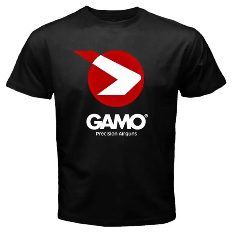 Мужская черная футболка Gamo Airguns, размер S 4XL