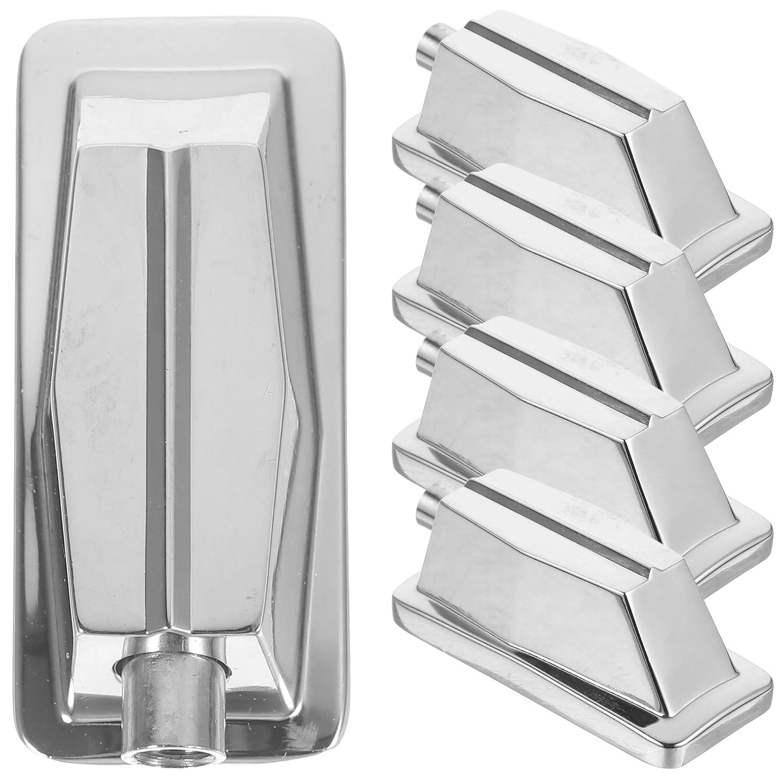 

5PCS Metal Hook Drum Lug Percussion Claw Hooks Connector Ear Claw Hook Accessories for Snare Drum Replacement Hardware Silver