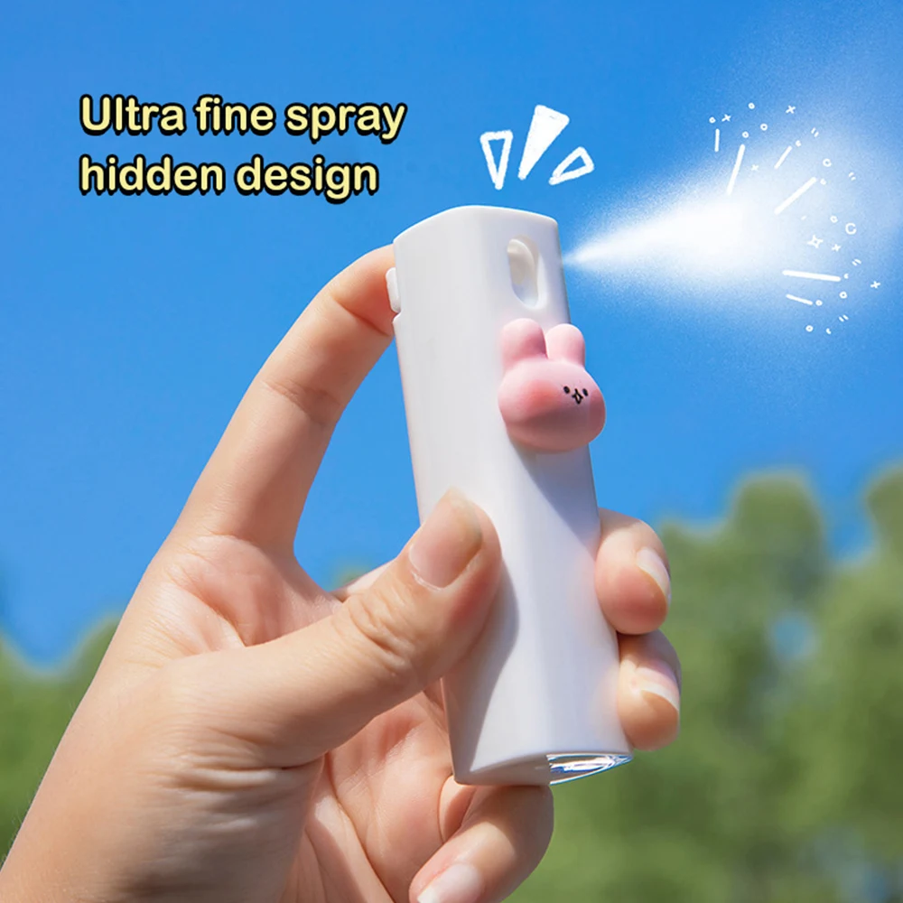 10ml かわいい空のスプレー・ボトル 詰め替え式のプラスチック香水噴霧器 多機能の携帯用口頭スプレー容器 ローション噴霧器