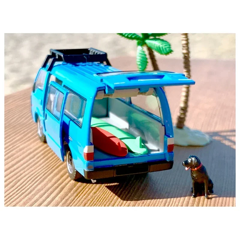 TAKARA TOMY TOMYTEC Tomica 1/64 TLV Diocolle 64 #Car Snap 19b Surfing 2 MAZDA Bongo Alloy Toy Motor Diecast Metal Model Gift