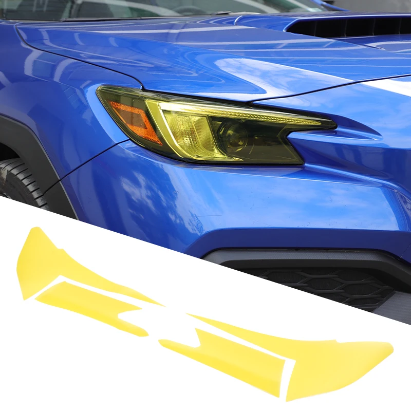 New Front Light Trim Sticker Headlight Film Sticker Car Light Protect Film Car Accessories For Subaru WRX Levorg VB VN 2022-2026