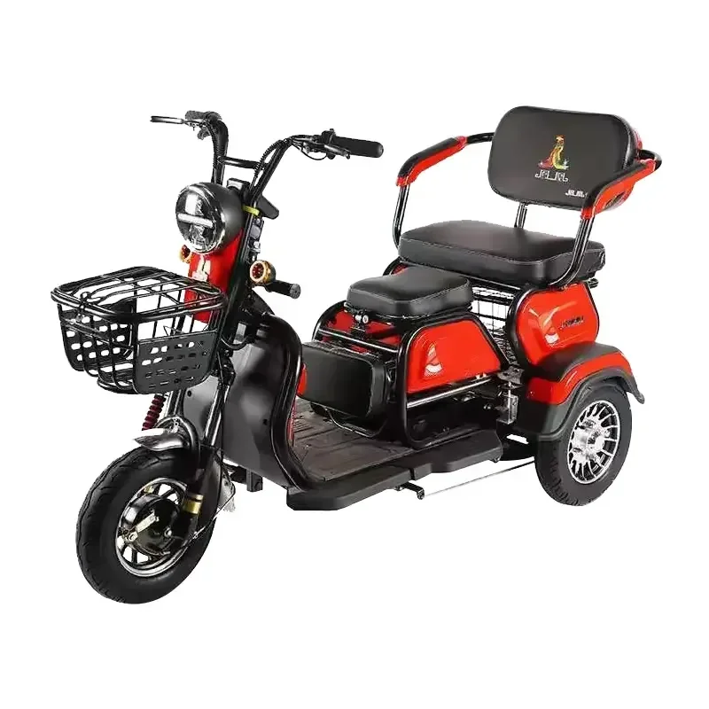 The manufacturer sells high-end LCD electric tricycles, 500W electric 3-wheelers, hot-selling electric tricycles