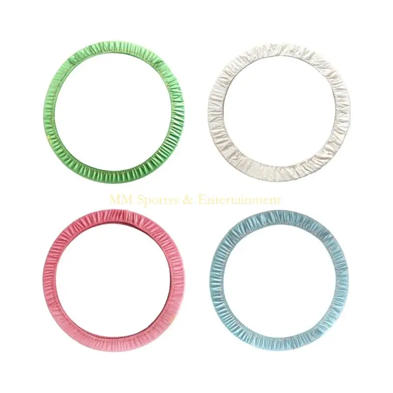 Protector aro gimnasia rítmica, durabilidad 31BE, materiales terciopelo lujosos para gimnasio, hogar o práctica aire