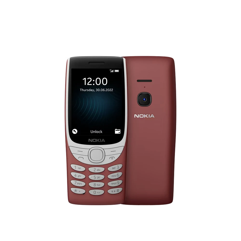 Új majd Meg nem látott Nokia 8210 4G Tára telefont 2.8 hüvelykes kijelző Bluetooth 5.0 1450mah Viadal Szimuláció Fermium Zseblámpa Göröngyös Patentgomb telefont