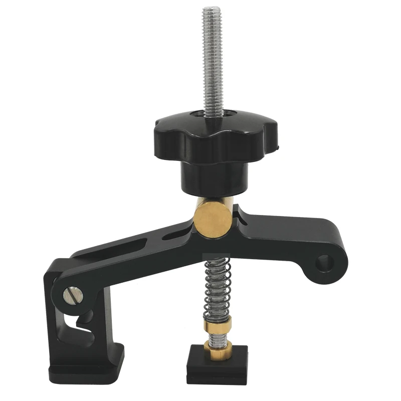 Woodworking Chute Pressure Plate Clamp fast Positioning Clamp Compact Positioning 45 Type 30 Type T-track Slide Blocks DIY Tool